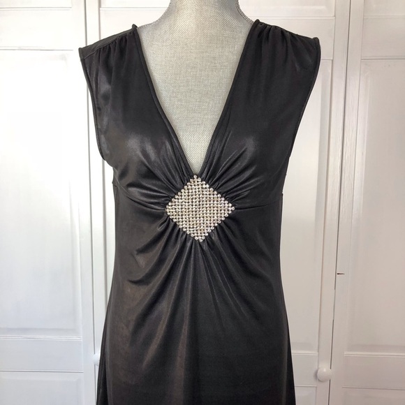 GUESS CUTOUT BLACK‎ BODY CON DRESS 0995 - Picture 1 of 5